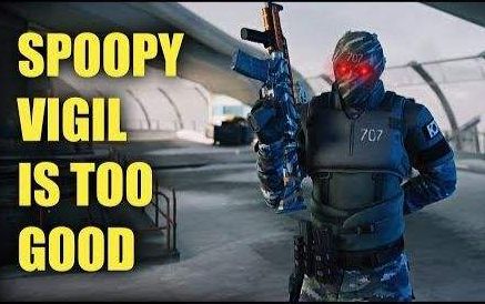 【彩虹六号】r6萌新:白裤裆寒冬一击!