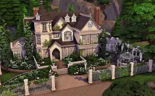 Télécharger la video: 施法者家族大厦 Spellcasters Family Mansion _ The Sims 4 Speed Build