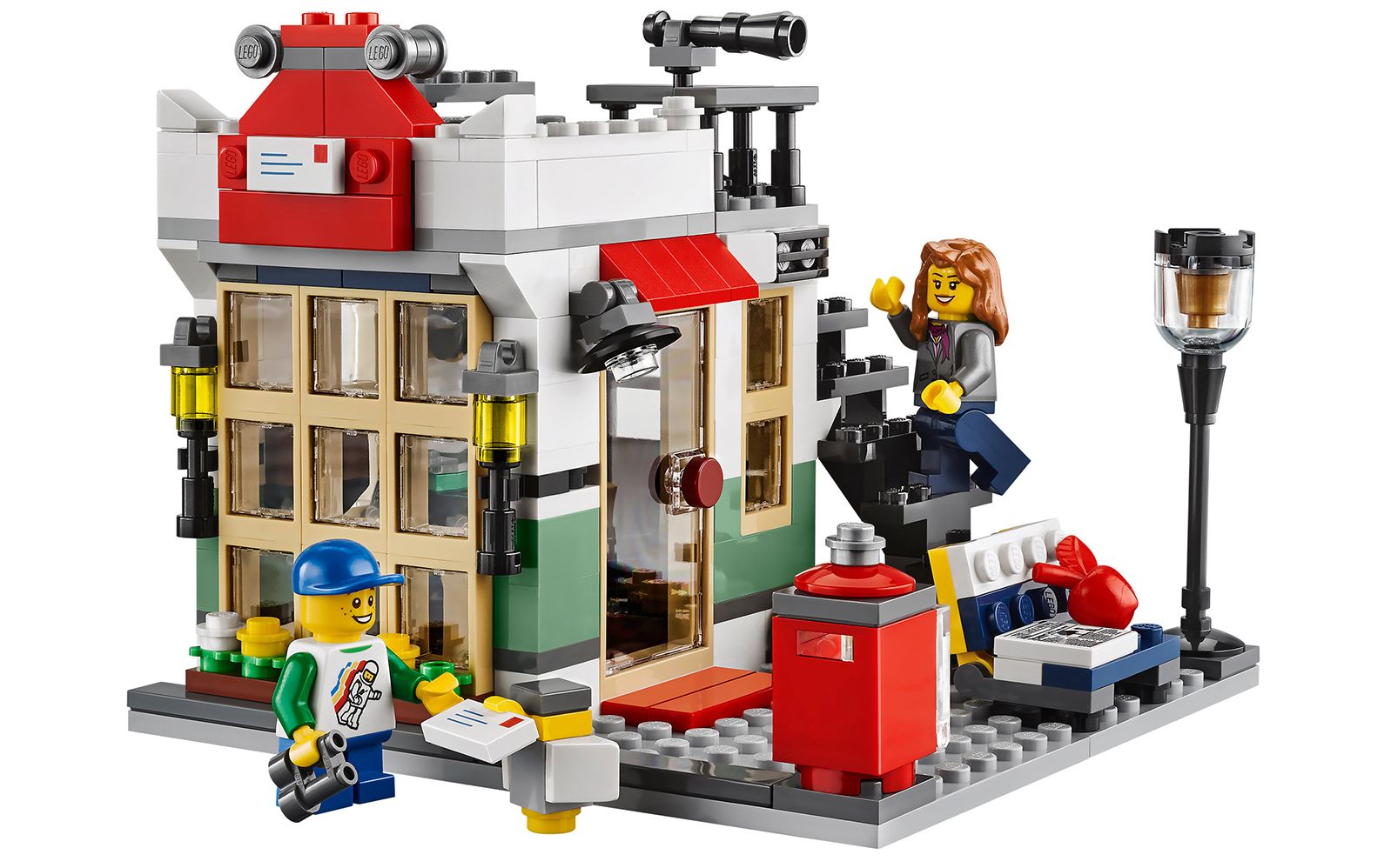 乐高lego 31036 创意百变3合1 邮局 2015速拼评测_哔哩哔哩 (゜-゜)つ