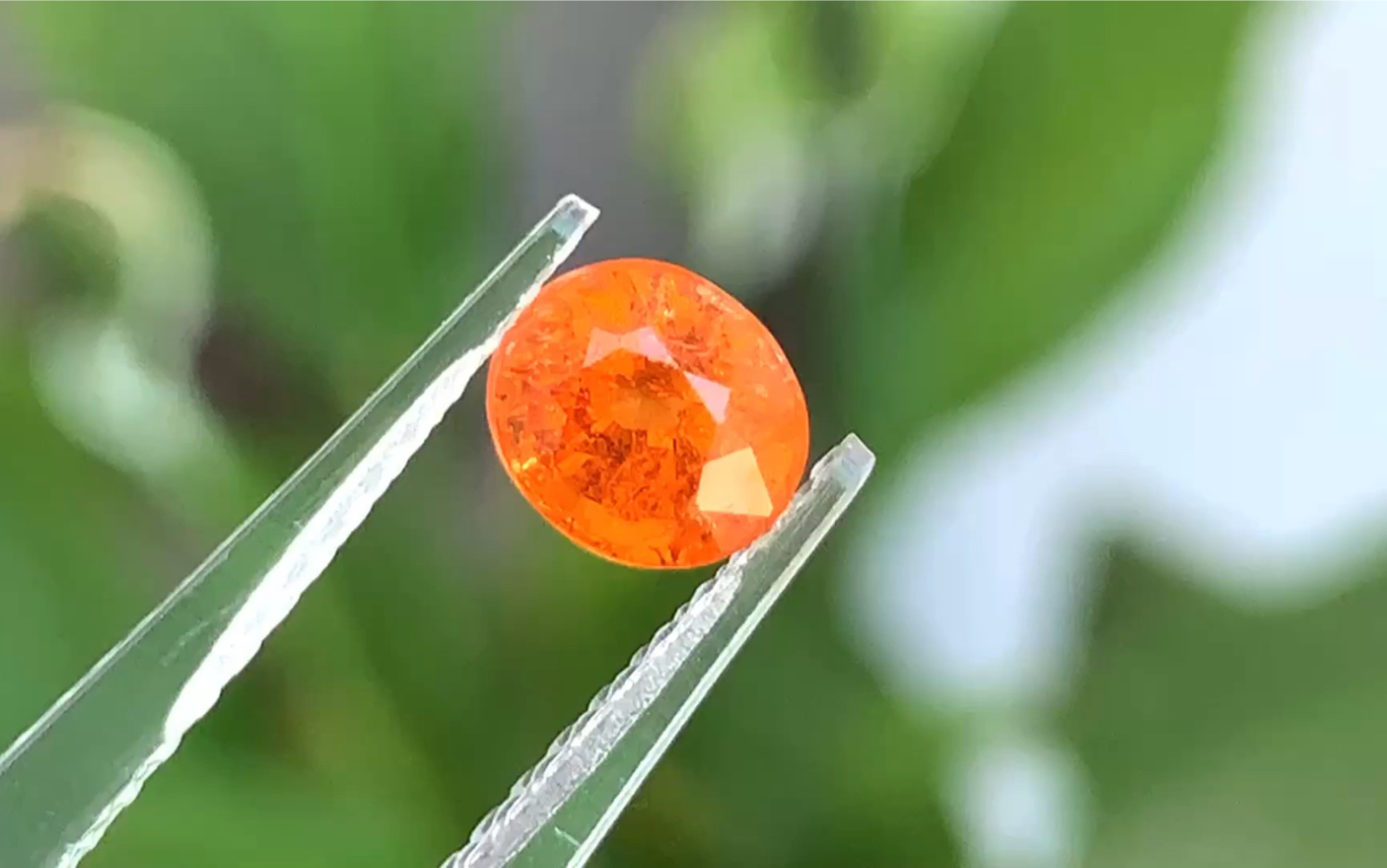 芬达石!鲜橙色!玻璃体 191元