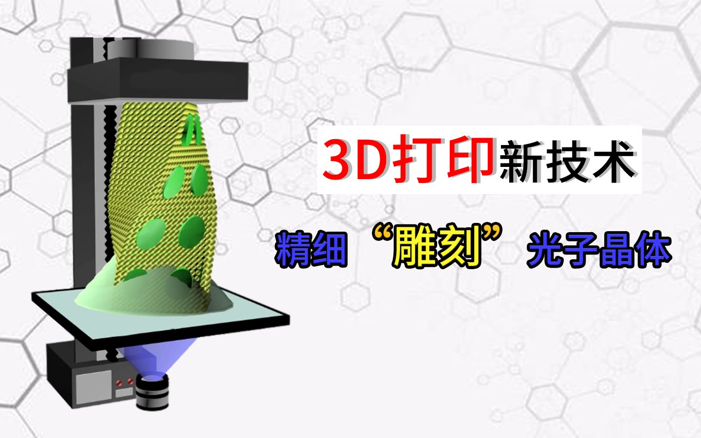 3D打印新技术精细“雕刻”光子晶体!哔哩哔哩bilibili