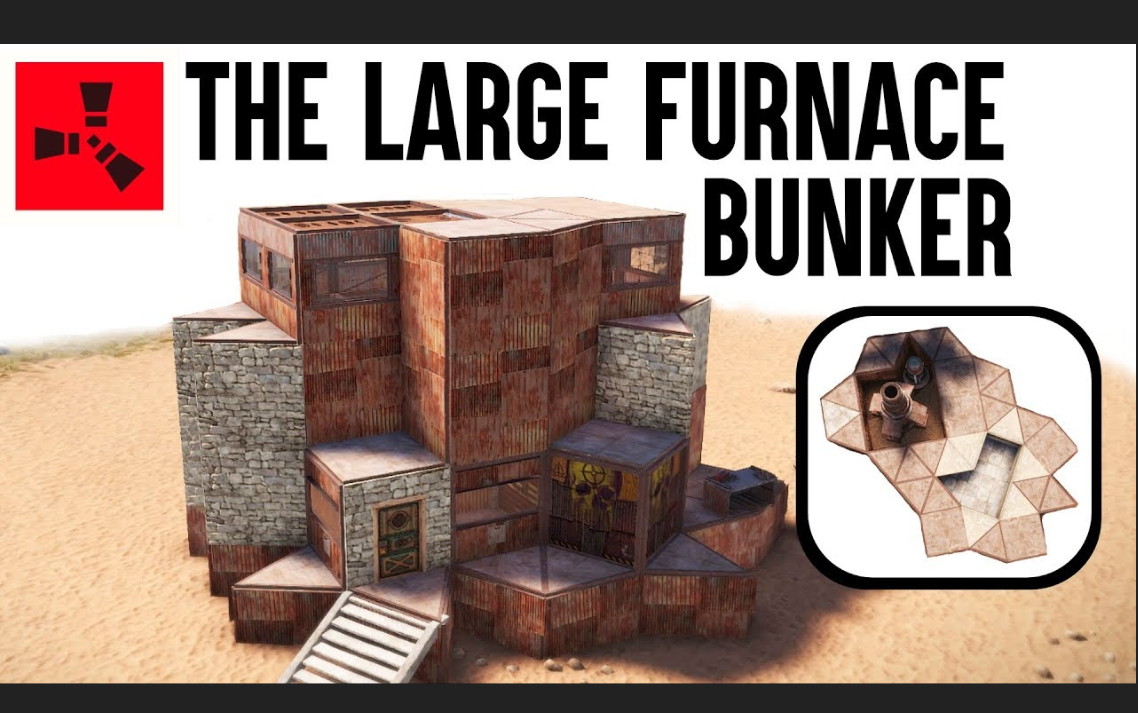 rust腐蚀建筑大熔炉堡垒