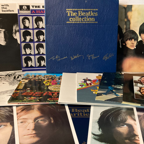 披头士十三张收藏合集黑胶唱片开箱The Beatles Collection 1985 UK