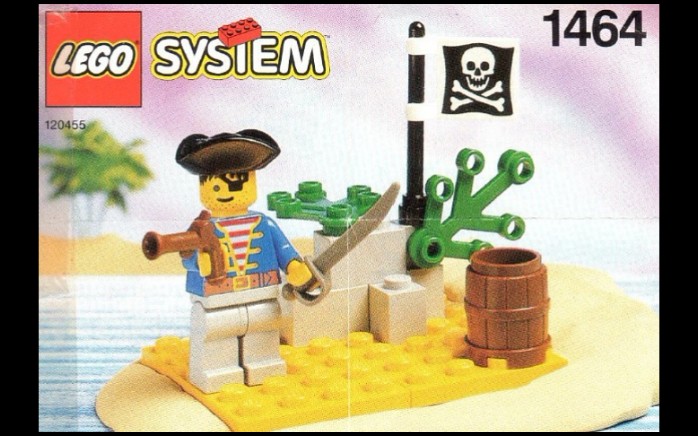 乐高海盗14641696海盗小岛速组评测