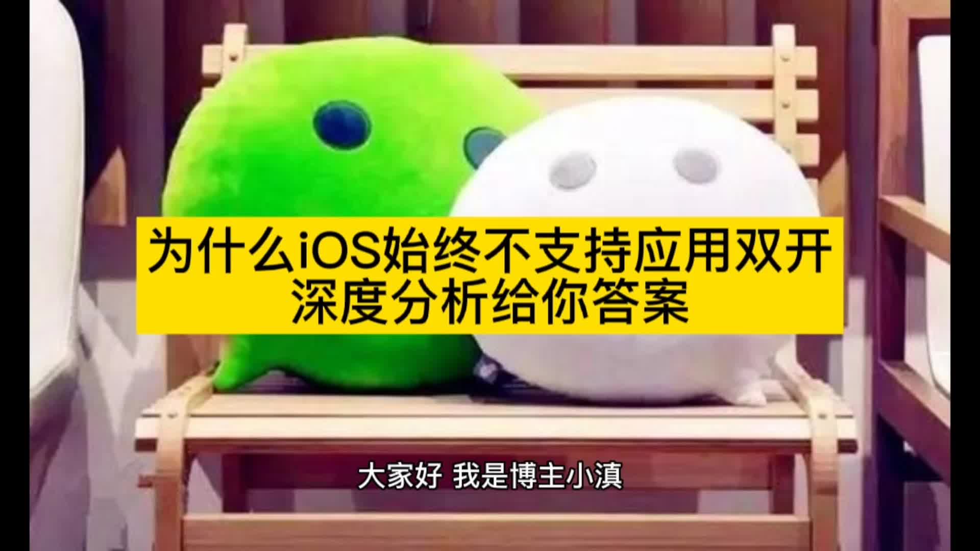 为什么iOS始终不支持应用双开?深度分析给你答案哔哩哔哩bilibili