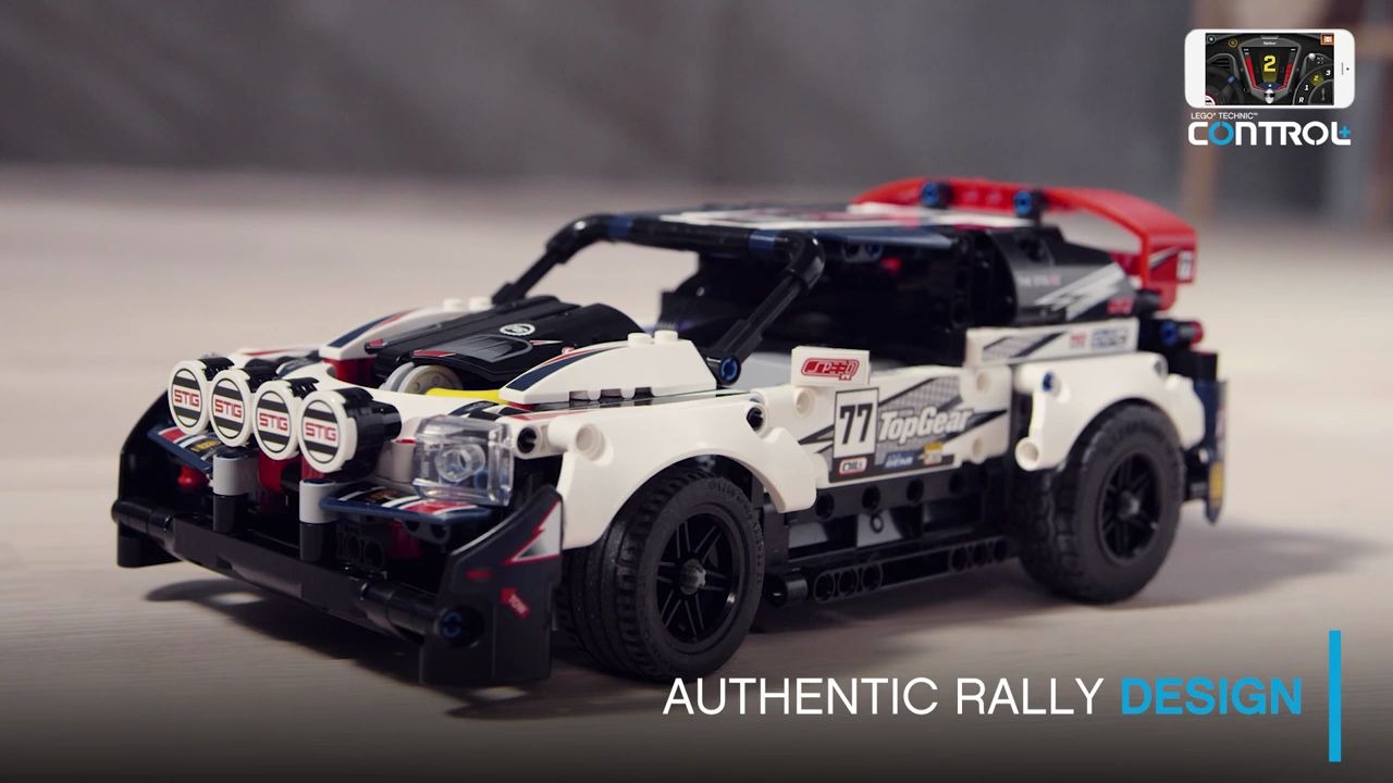 乐高科技组42109topgear拉力赛车