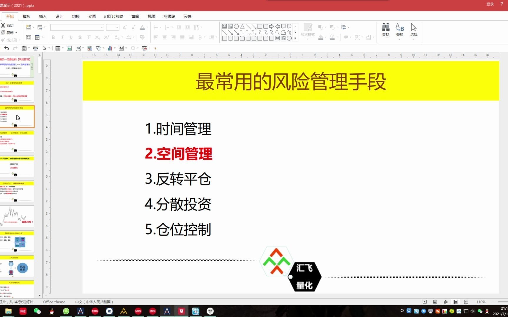 一分钟教你5种风险管理的方法3【空间管理】哔哩哔哩bilibili