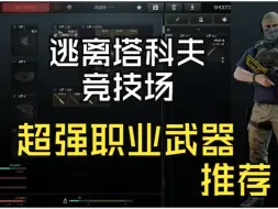 【逃离塔科夫竞技场】萌新必看两分钟！解决狙击职业武器选择难题！