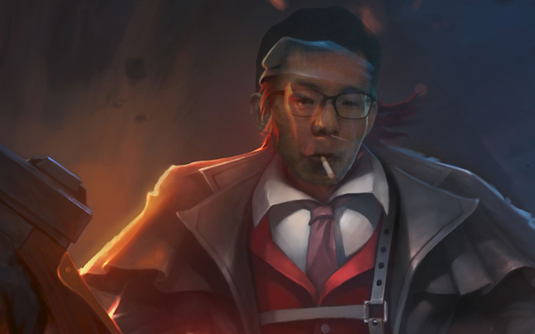 活动作品张嘉文彻底人格分裂跟格雷福斯大吵一架