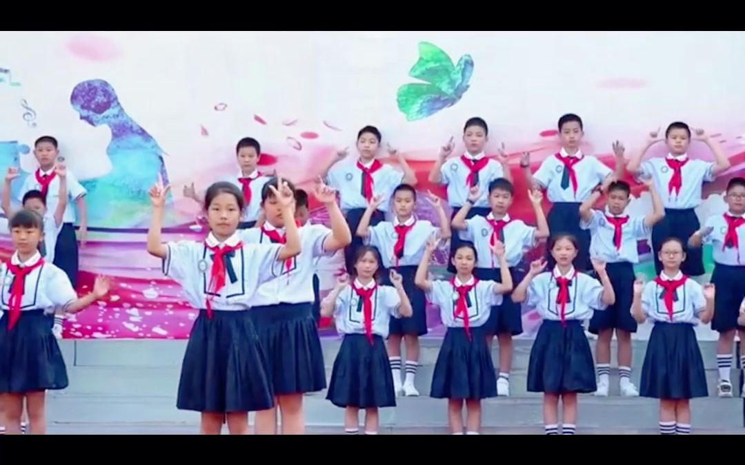 整齐手势舞《把未来点亮》 少儿舞蹈 ,一等奖节目推荐,六一儿童节节目