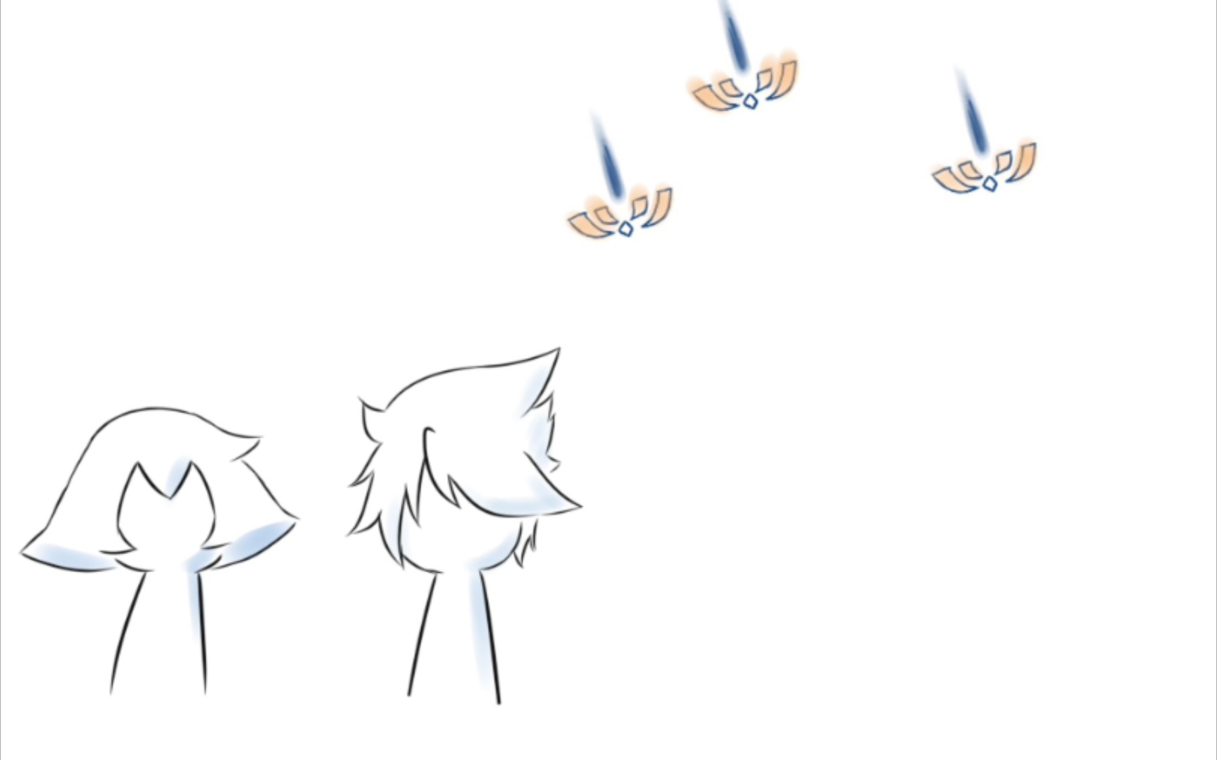 光遇手书迫害龙骨一起