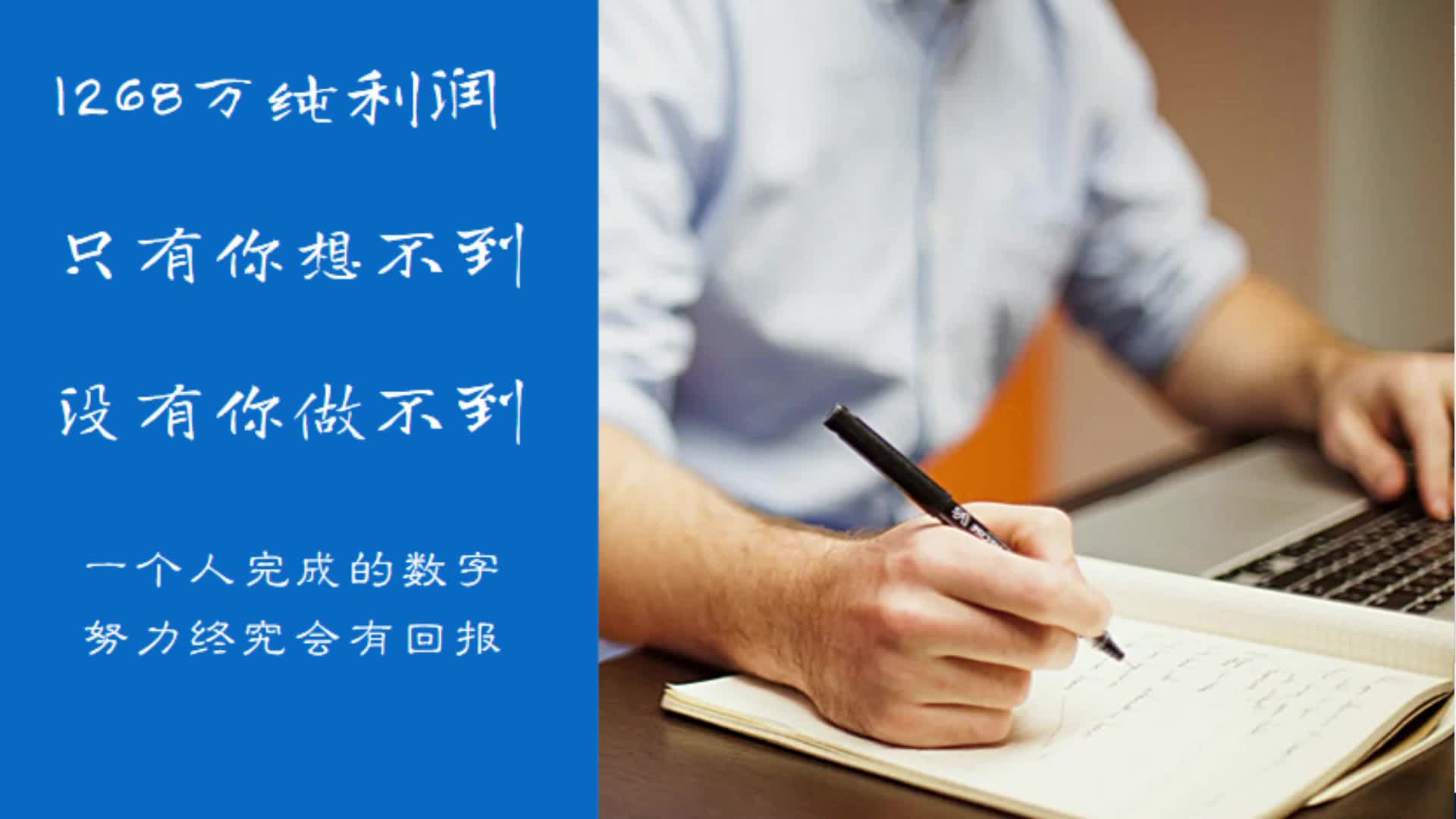 网络赚钱项目 1268万利润,一个人独立完成的网赚哔哩哔哩bilibili