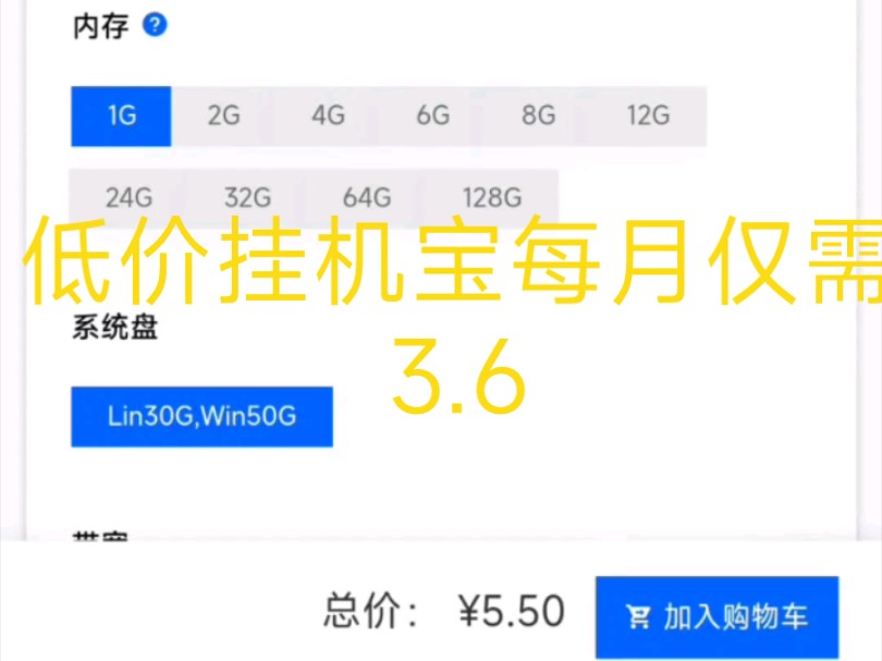 低价挂机宝每月仅需3.6!稳定不超开,速度快哔哩哔哩bilibili