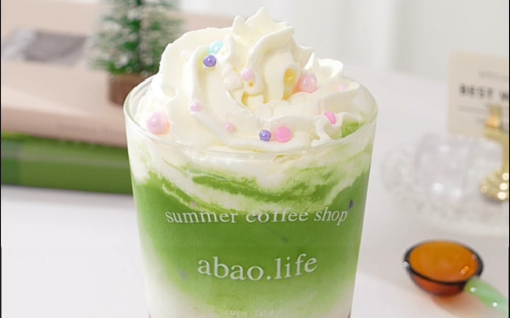 drink|雪顶草莓抹茶牛乳|抹茶控不可错过91草莓季节来临,刚出的新鲜