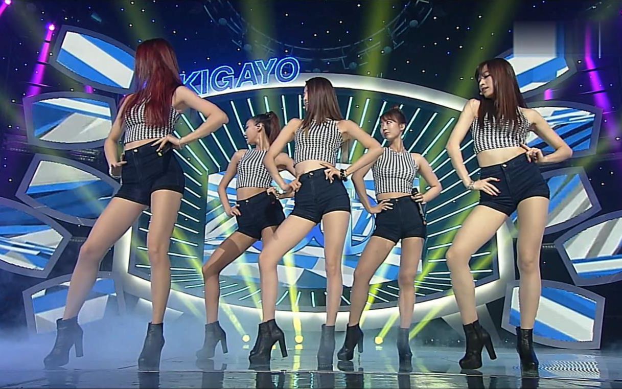 [图]EXID - Up And Down（上和下） 20140908 三代女团高清现场