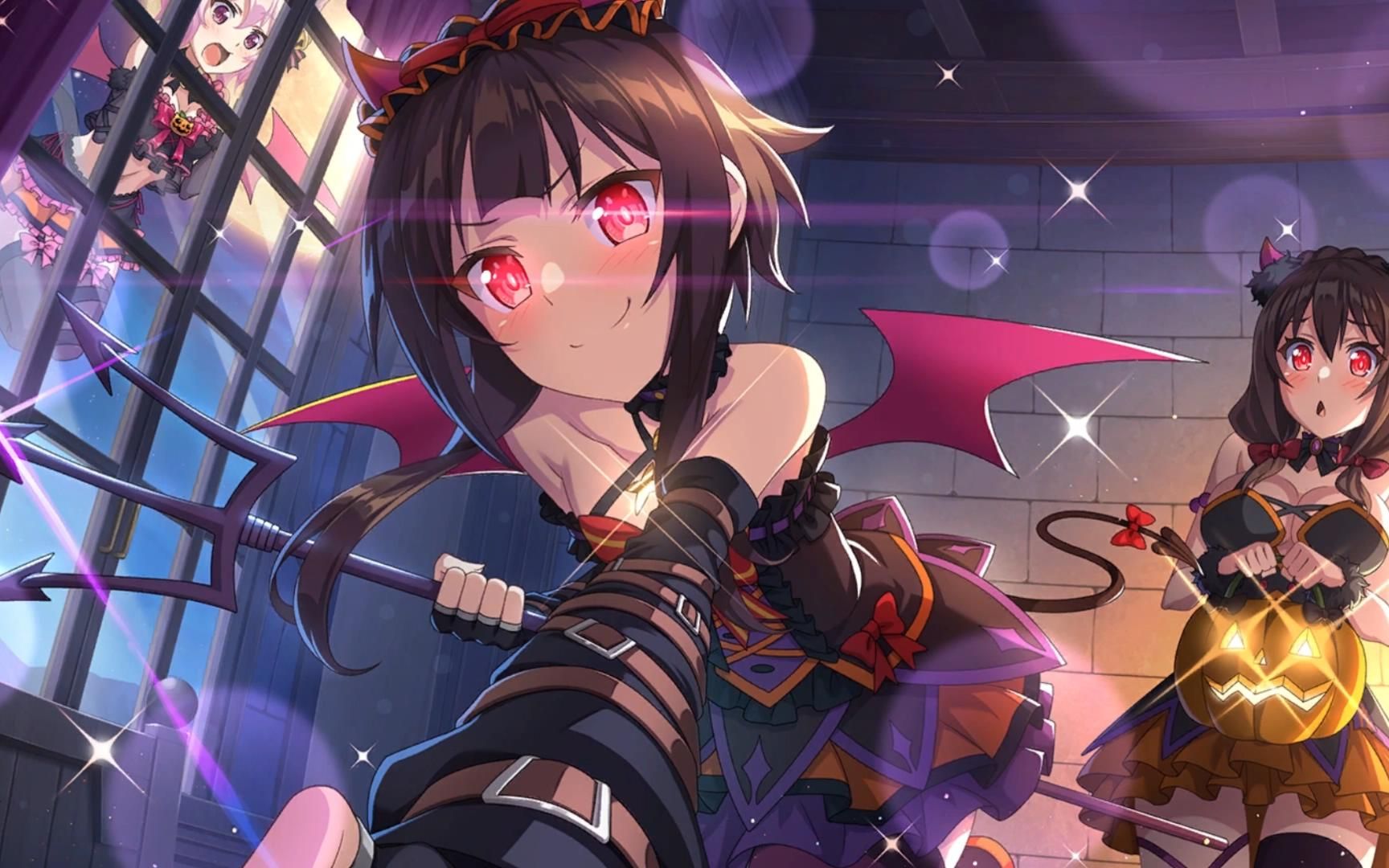 【中字/素晴!】小恶魔惠惠!小魅魔萝莉莎!不给糖就捣蛋!