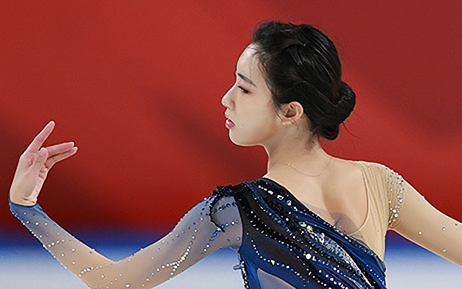 中国女滑冰运动员图片