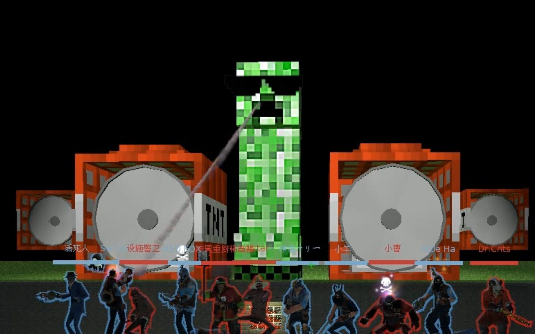 【tf2】挂机服男团跳舞锦集②