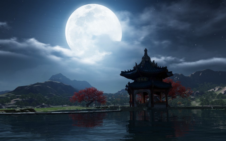 【天涯明月刀手游】《秋风知月明》天涯测风景pv