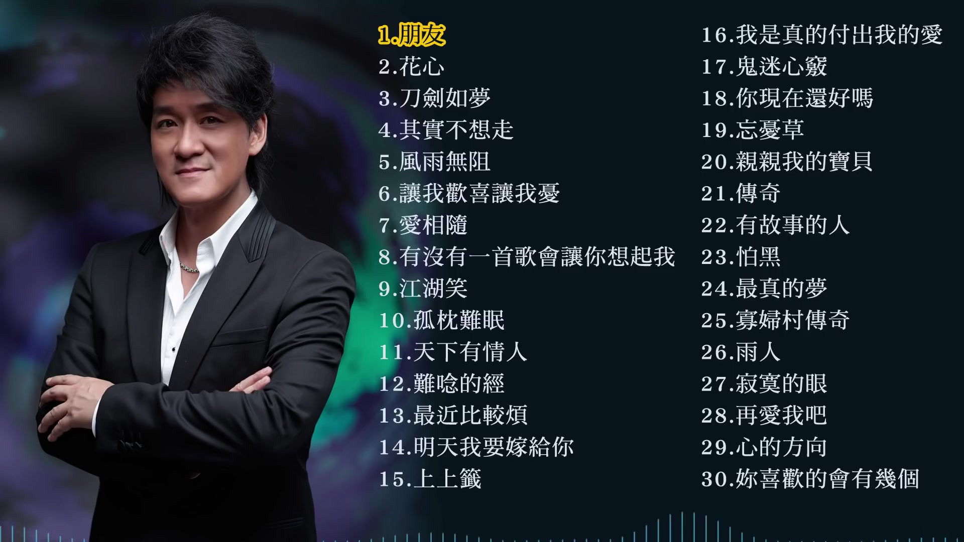 【周華健】精選好聽30首(1080p)