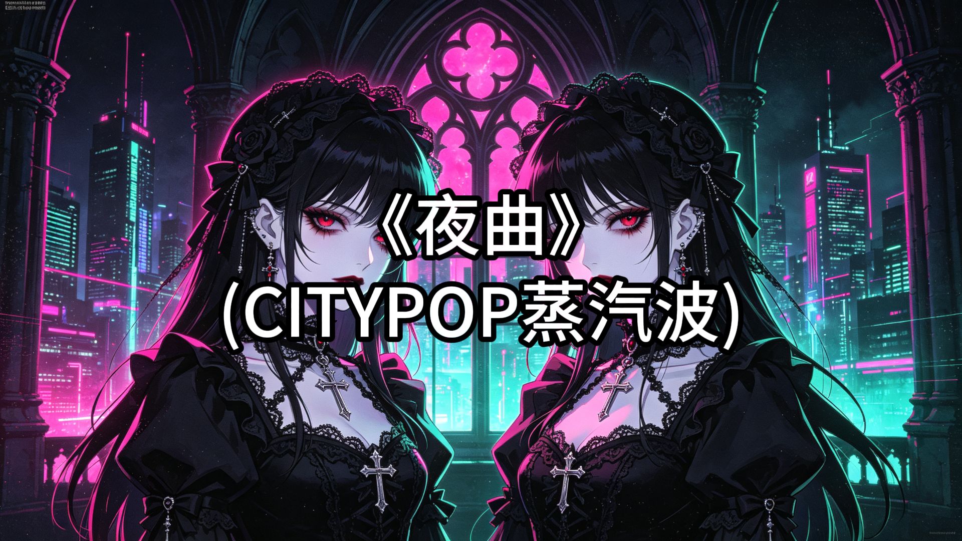周杰伦《夜曲》CITYPOP蒸汽波COVER暗潮