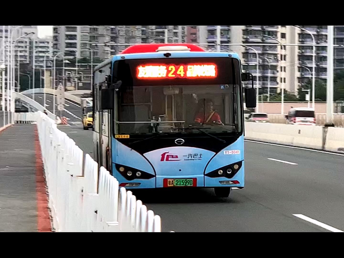 广东广州公交 24路 y1-5049