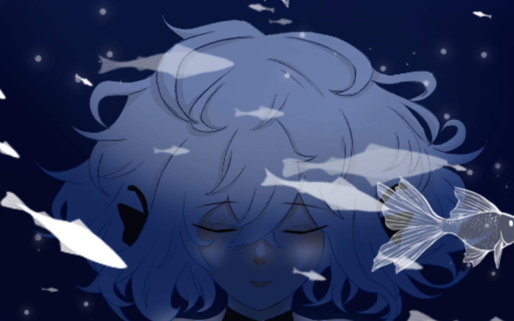 【指绘】丽芙 仰光 涂装:深海少女