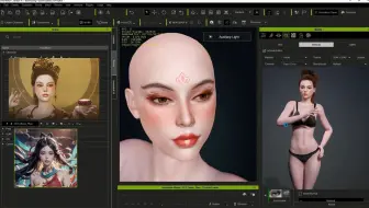 终于有人把AI辅助3D玩明白了！次时代角色制作开启新纪元！