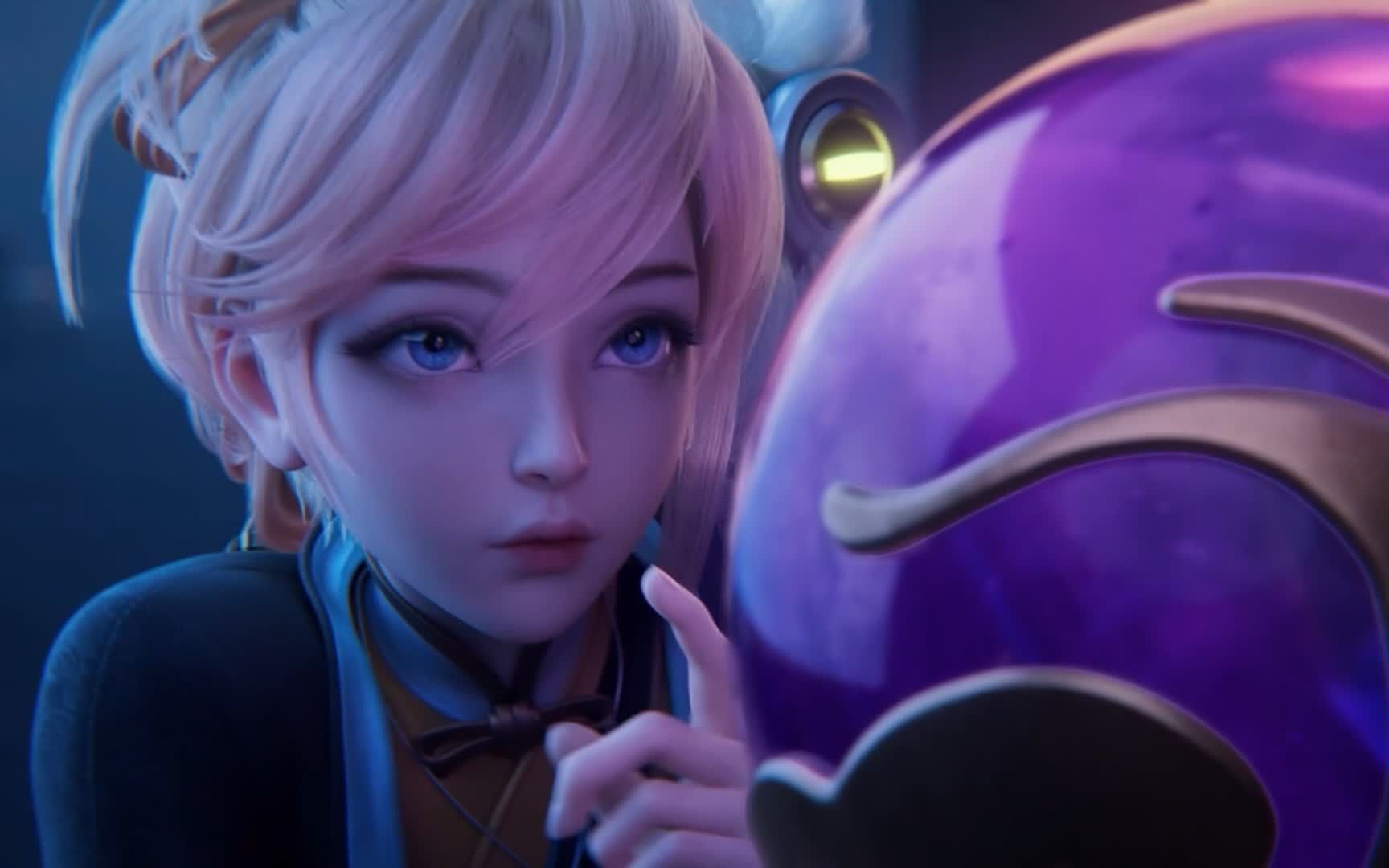 狂铁误认为姬小满是敌人,对其大打出手,两人被发现搞笑逃命