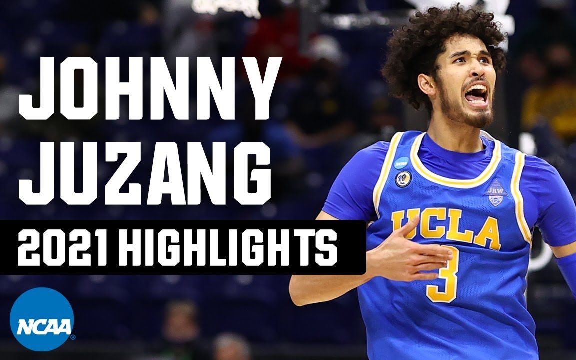 ucla后卫 约翰尼·朱赞 johnny juzang 疯狂三月锦标赛集锦