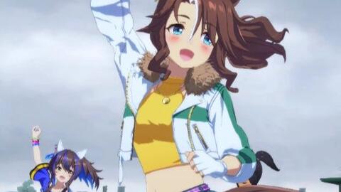 赛马娘 与目白善信一起庆祝胜利的大拓太阳神 哔哩哔哩