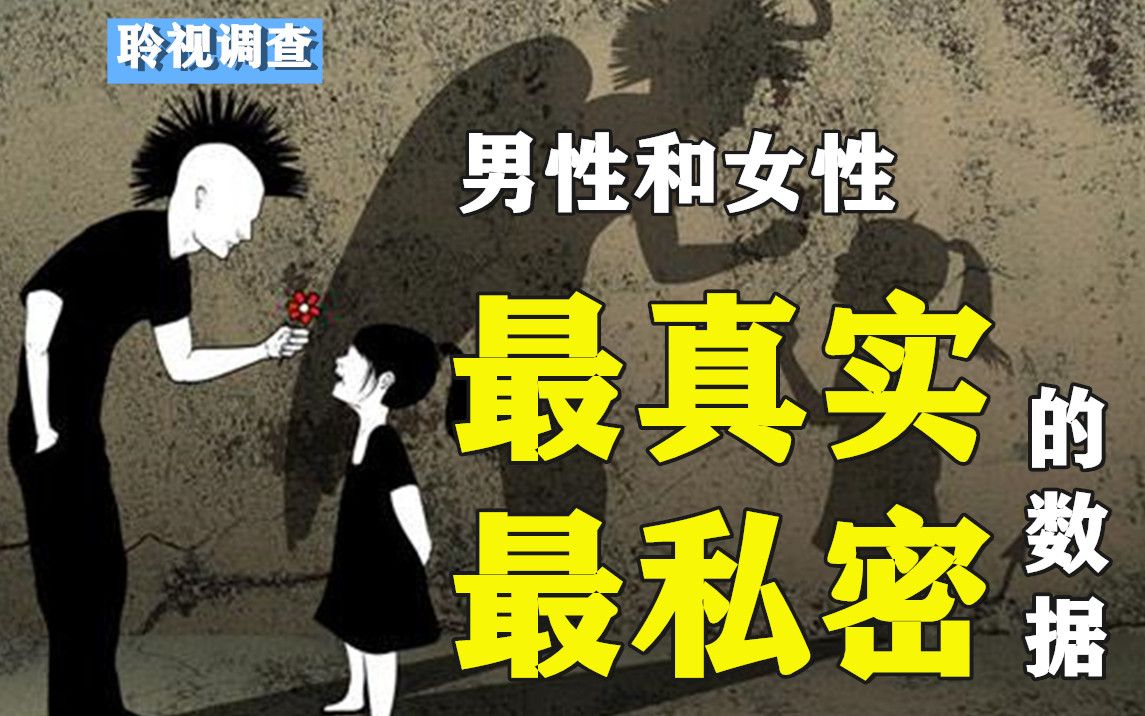 活动  【聆视调查】中国男性与女性最真实最私密的一些数据(纯干货)