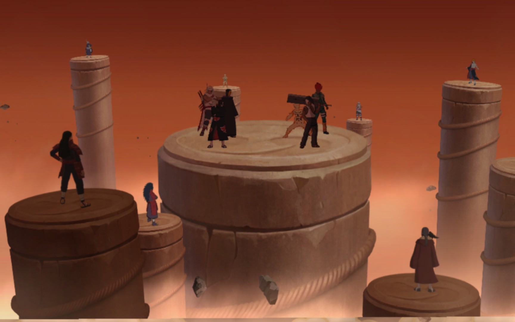 好酷的决斗场背景