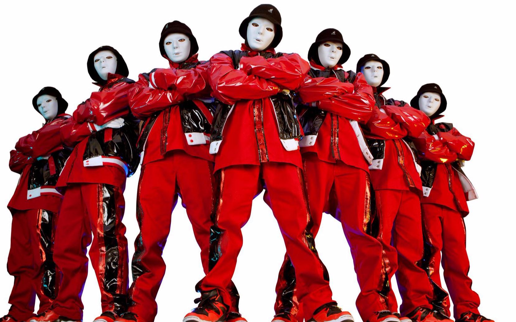 假面舞者nba2k17上的演出 jabbawockeez_at_the_nba_finals_201