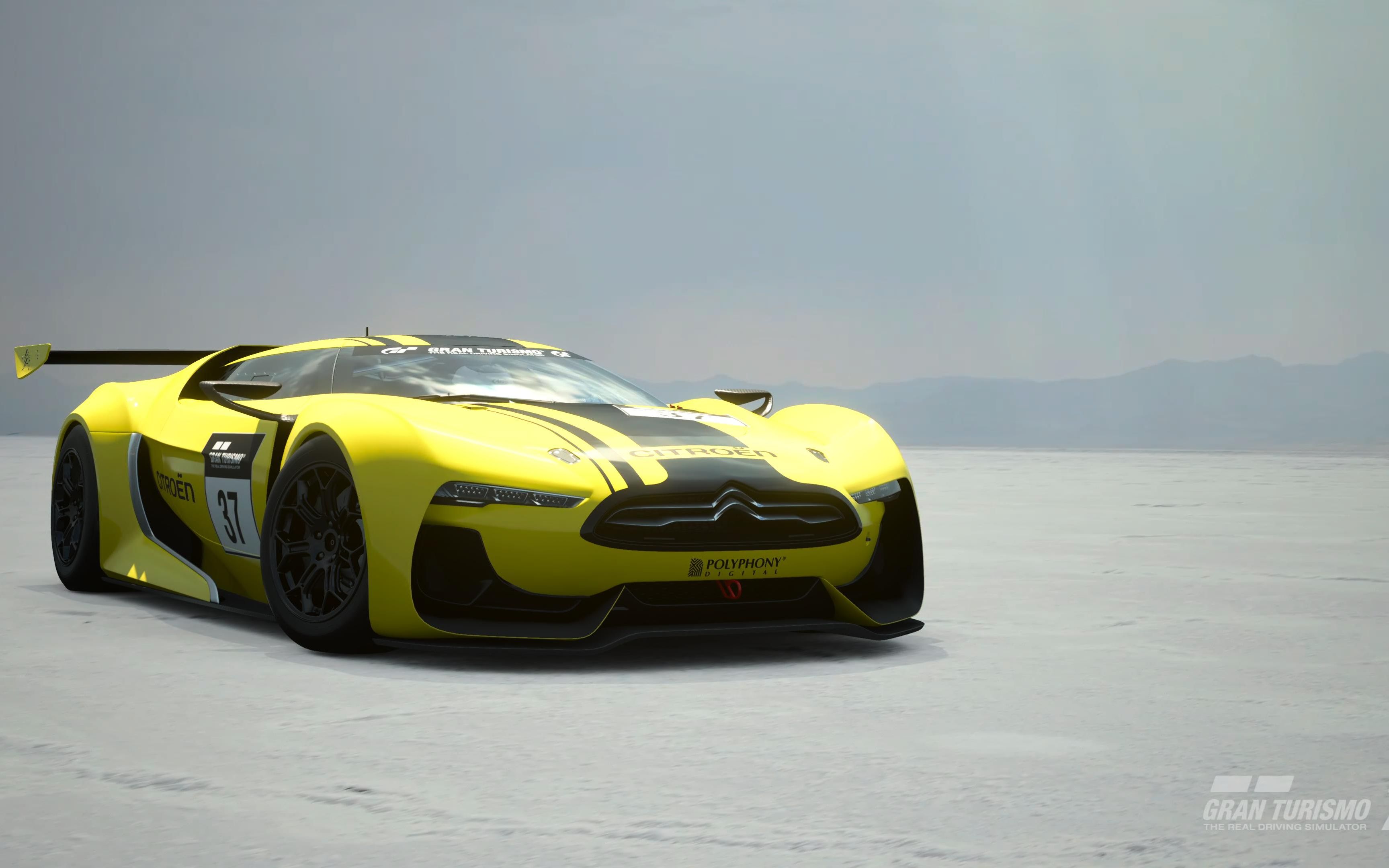 【gt7】雪铁龙gt by citroen gr.4内饰与场景.