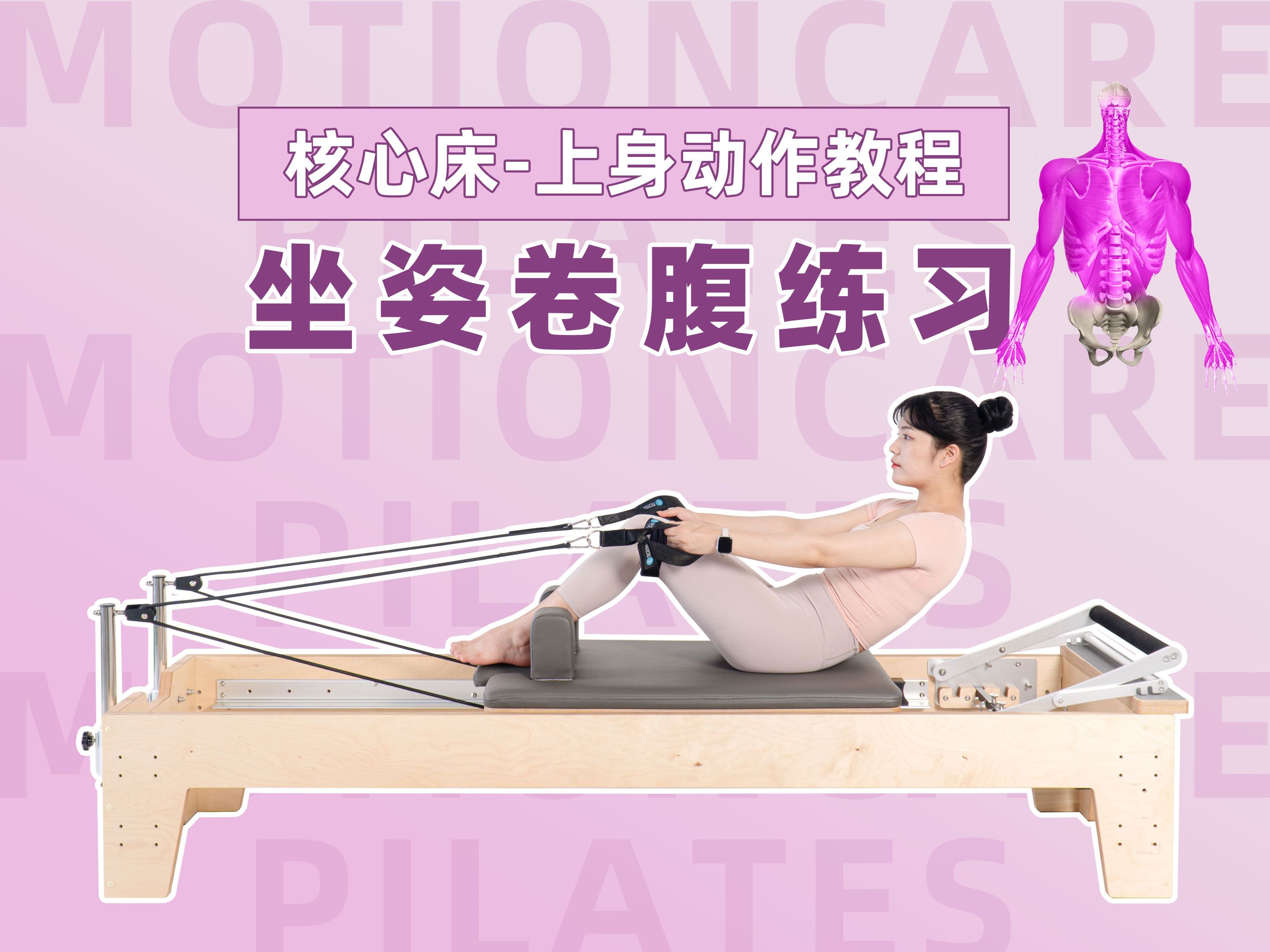 坐姿-卷腹练习(锻炼腹部肌肉,增强核心力量,改善体态,减少腰腹部的