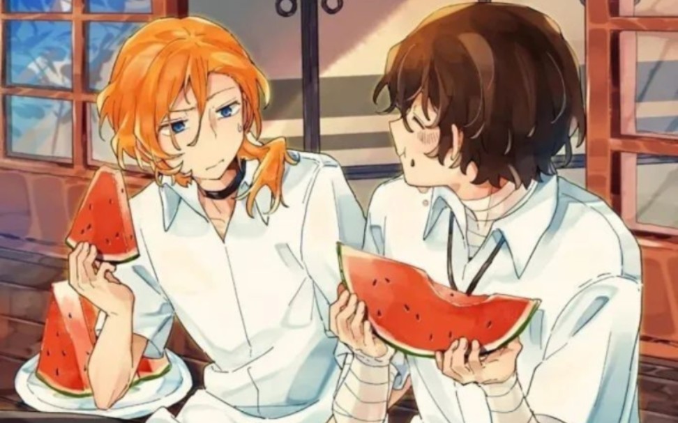 太宰和中也要一辈子都在一起的!