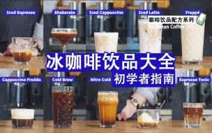 Download Video: 【中字】冰咖啡饮品大全|初学者指南|欧洲咖啡之旅|咖啡配方(冰浓缩/冰拿铁/冰卡布奇诺/冷萃/氮气咖啡/泡沫咖啡/汤力苏打咖啡/阿芙佳朵...）