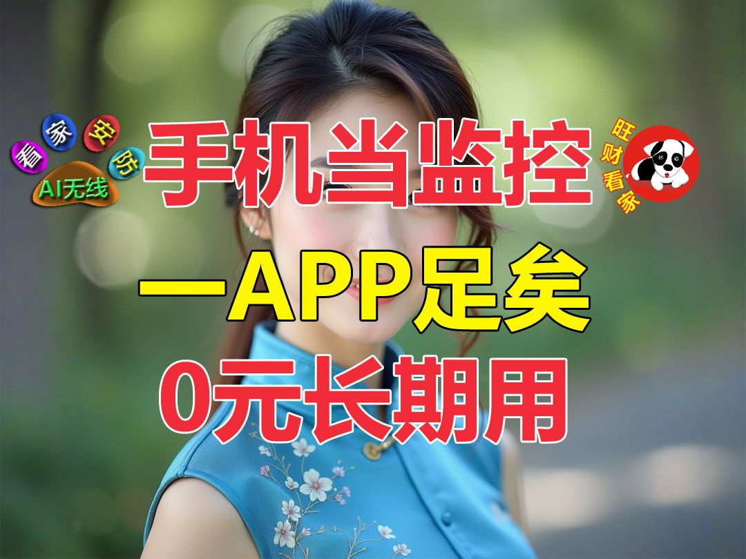 手机变监控,一个APP足够!0元随便用!哔哩哔哩bilibili