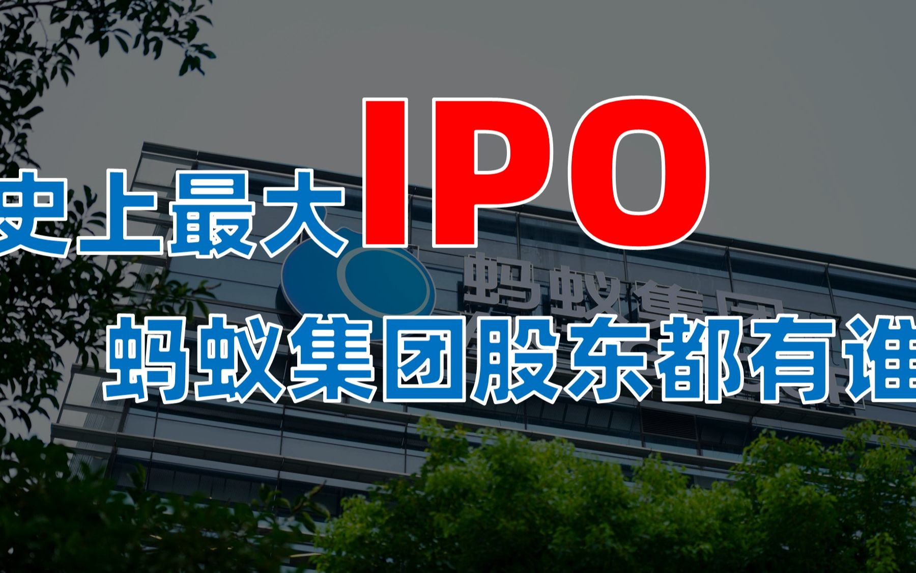 史上最大ipo,蚂蚁集团上市倒计时,蚂蚁集团究竟有多少股东?