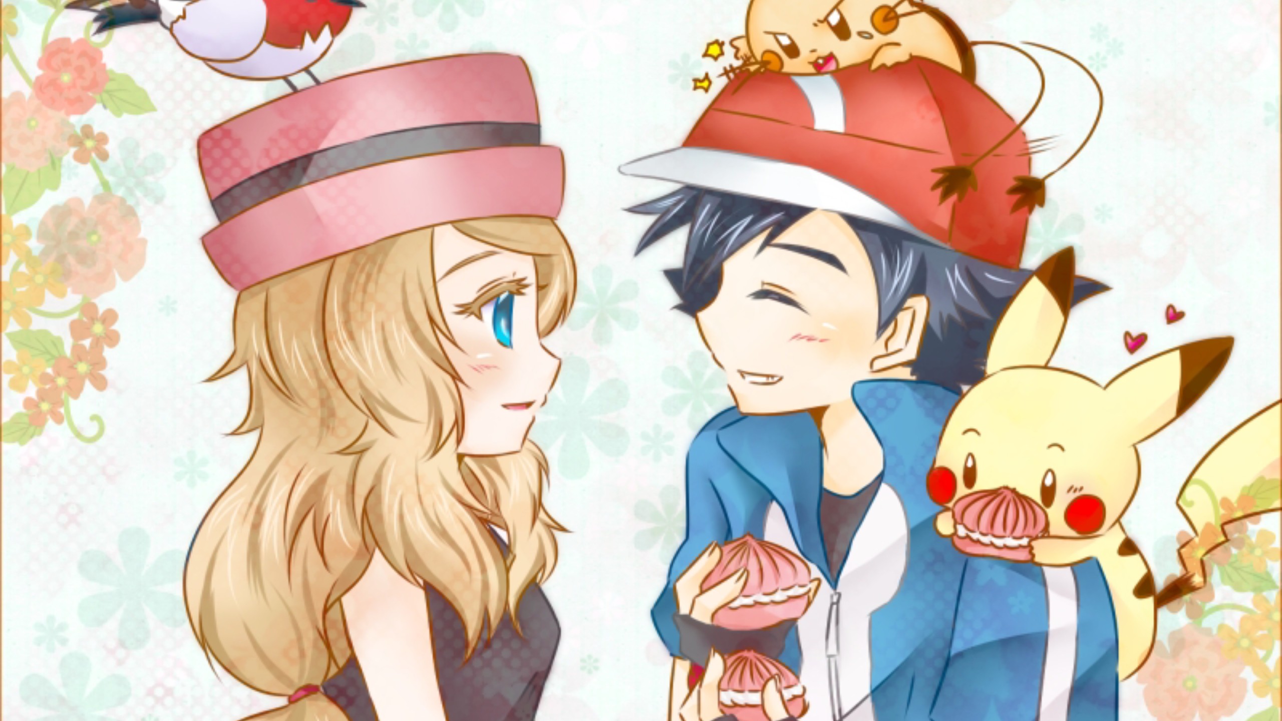 宝可梦xy 小智×莎莉娜