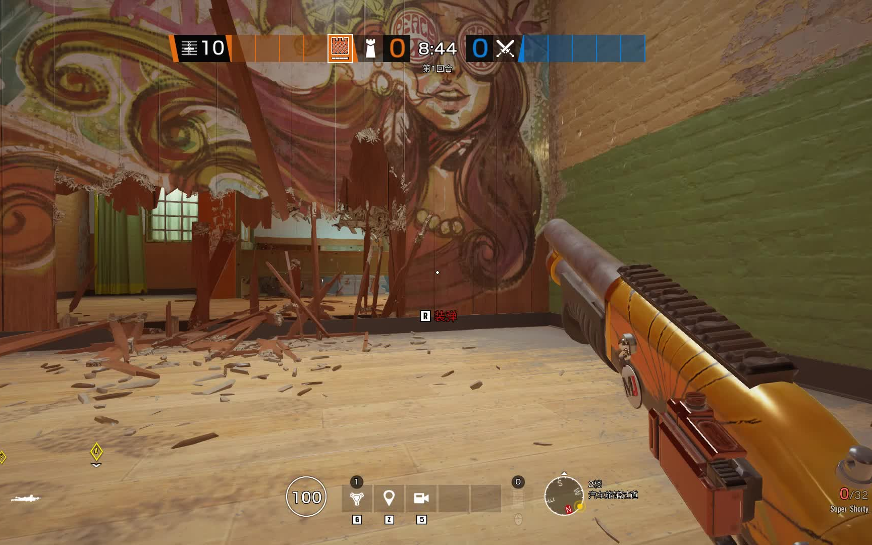 彩虹六号围攻排位荒漠服务站龙鳞板装修干货思路顶级拉扯