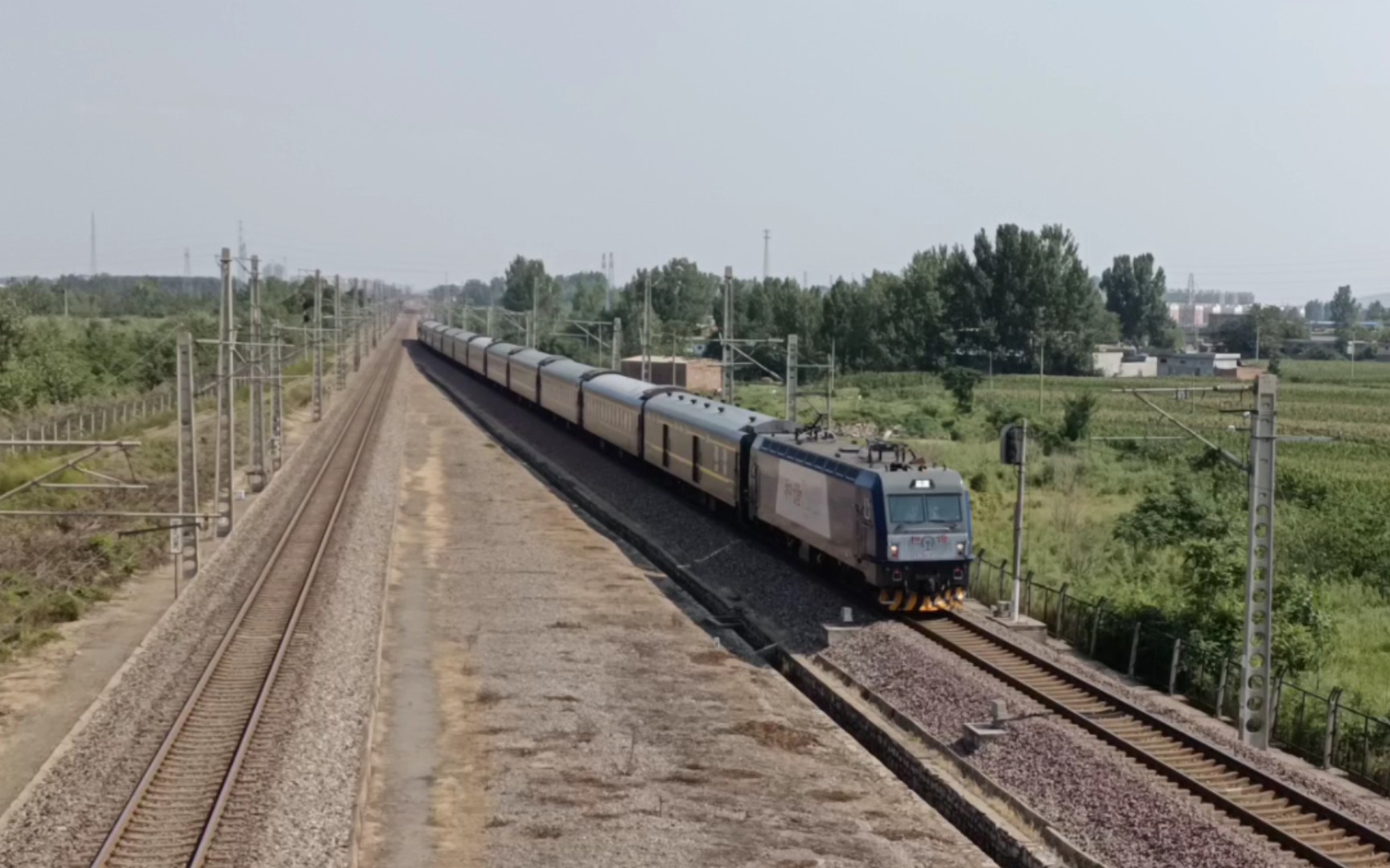 焦柳铁路洛襄段小拍