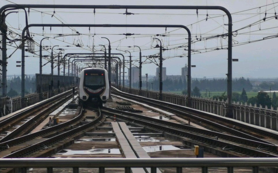 宁波地铁3号线明辉路站换向