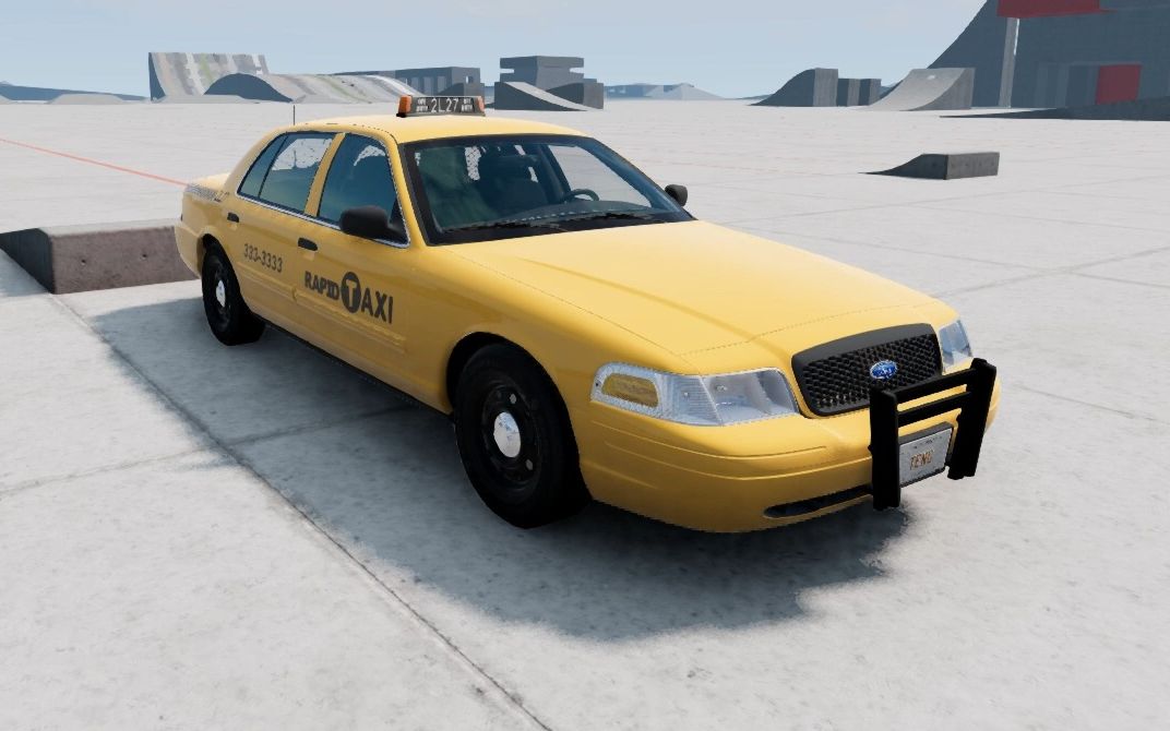 beamng-模拟汽车碰撞-福特维多利亚皇冠