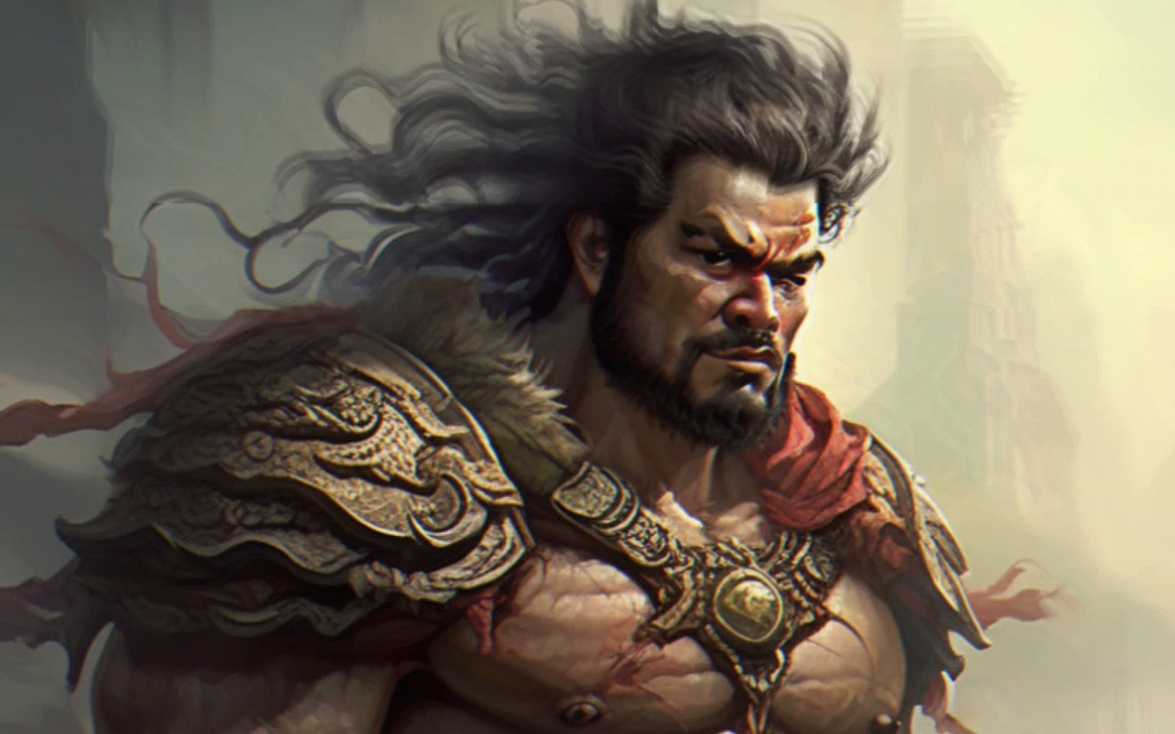 《水浒》一百零八将(行者武松)