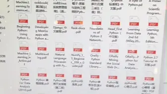 Python程序员一枚，把之前收藏的Python全系料教程分享出来，视频、电子书、项目源码、面试题，无偿分享，打个“已关，学习”，我挨个发，中国人不骗中国人！