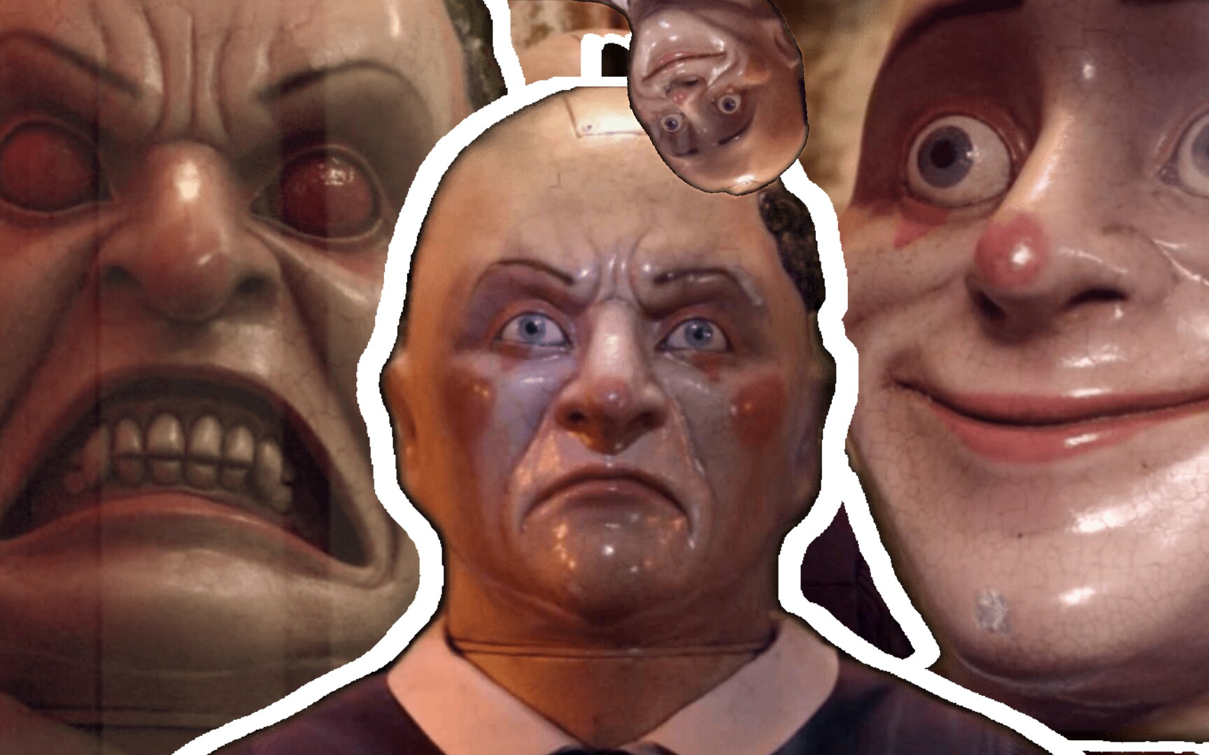 神秘博士 双面人/笑面人 可动手办分享_哔哩哔哩_bilibili