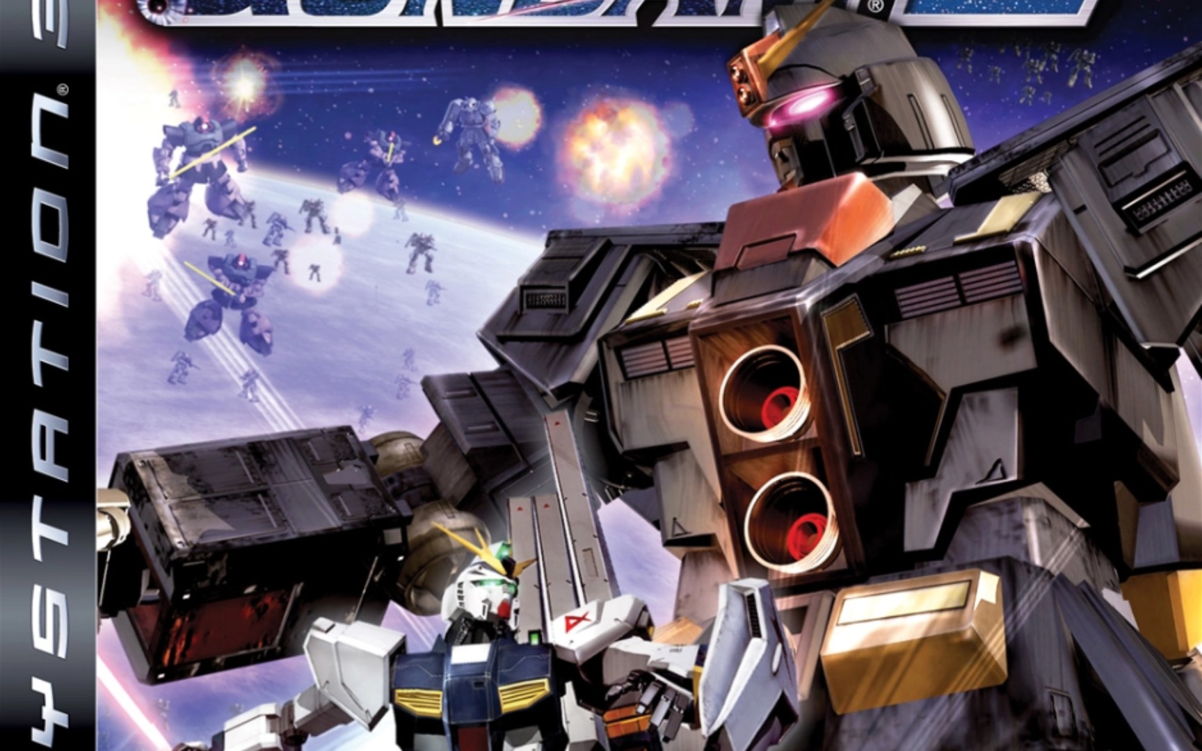 以太模拟器(aethersx2)4倍分辨率试玩高达无双2