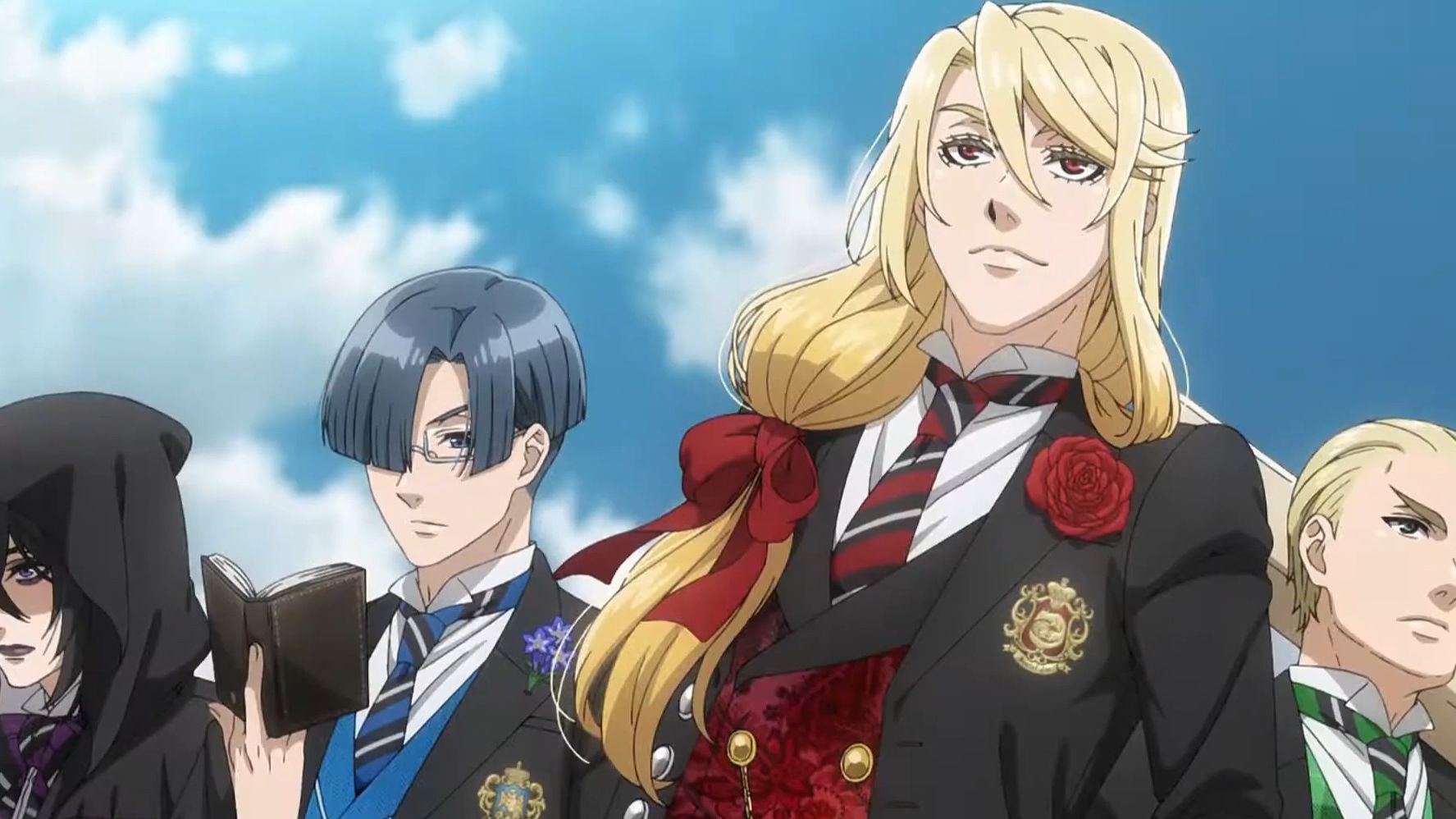 【4月】tv动画《黑执事 寄宿学校篇》 威尔顿学院p4 声优解禁pv